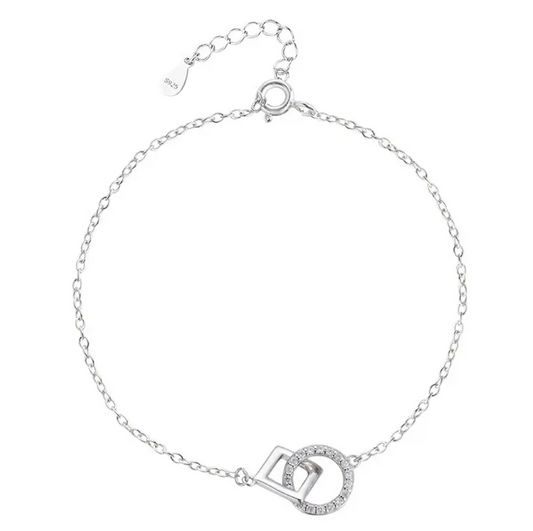 Zirkonia armband - zilverkleurige dames armband - Liefs Jade