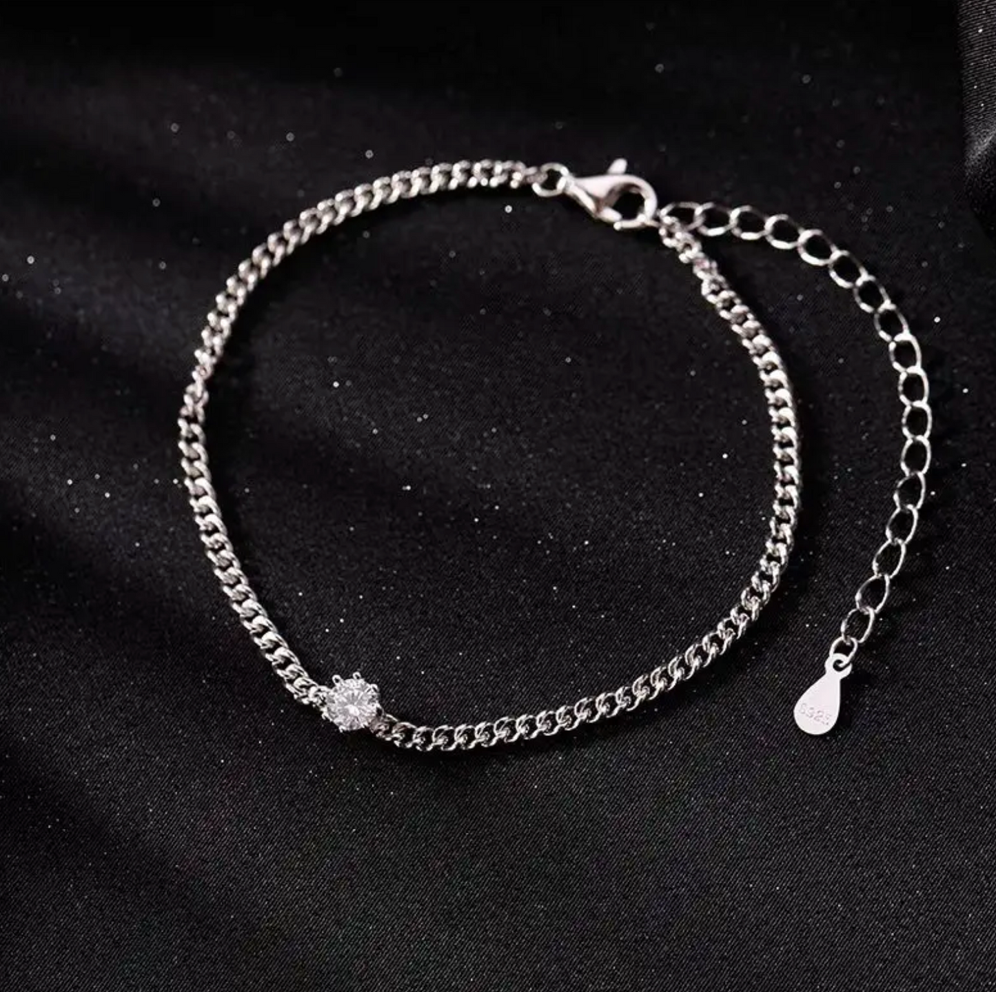 Zirkonia armband - zilverkleurige dames armband - Liefs Jade