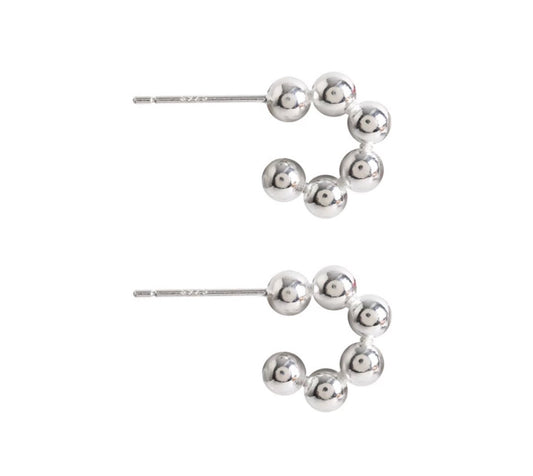 Ballon earrings - zilveren dames oorringen - Liefs Jade