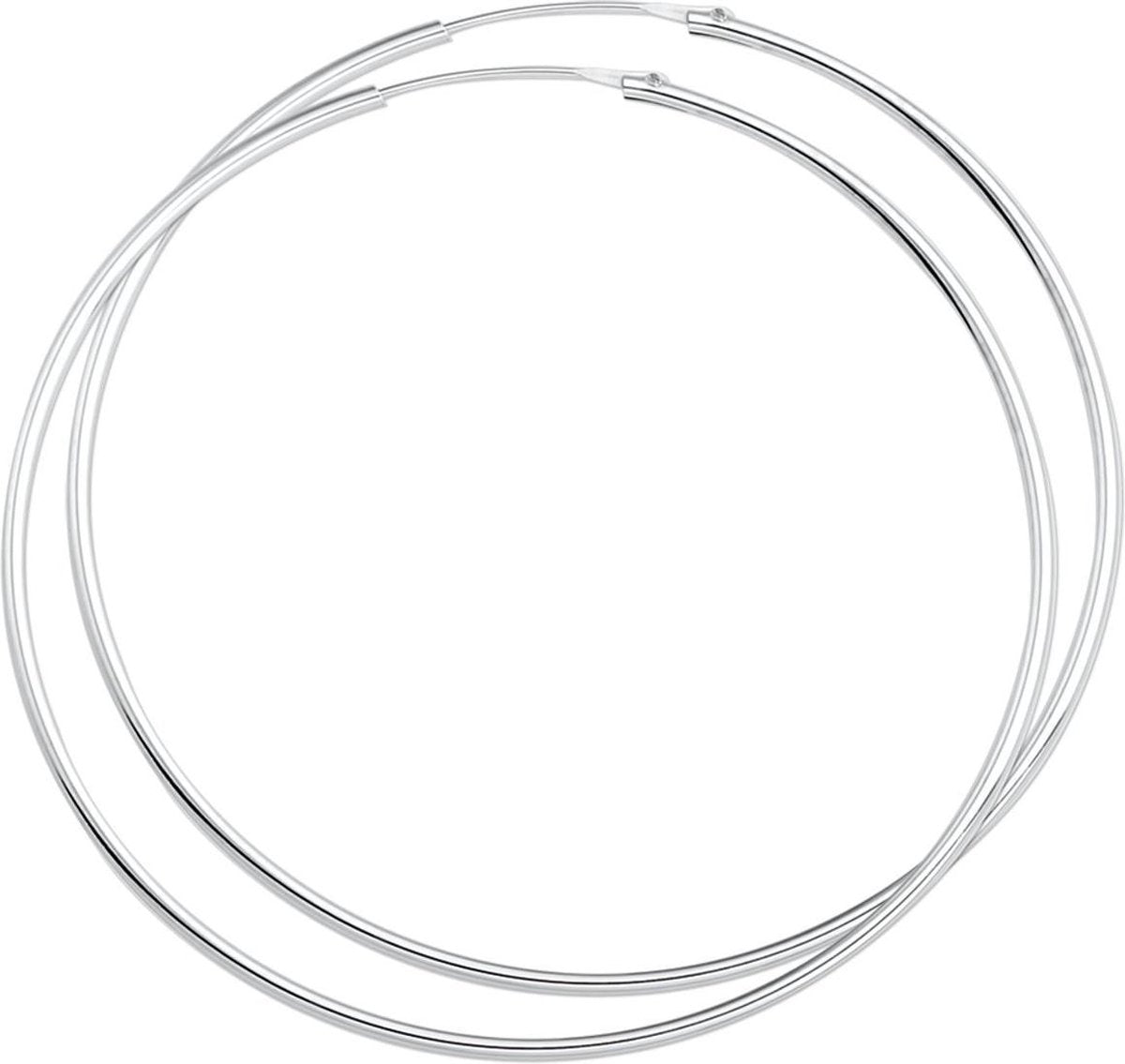 Oorringen 5cm 925 Zilver