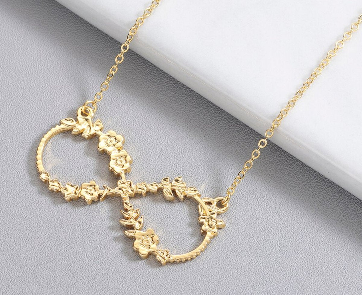 infinity ketting, goud