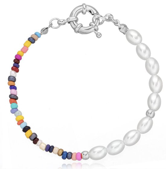 Kralen armband multikleur