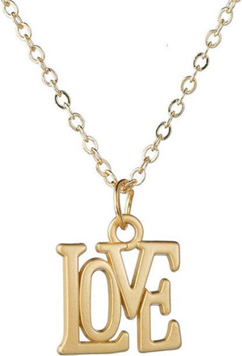 love ketting, goud