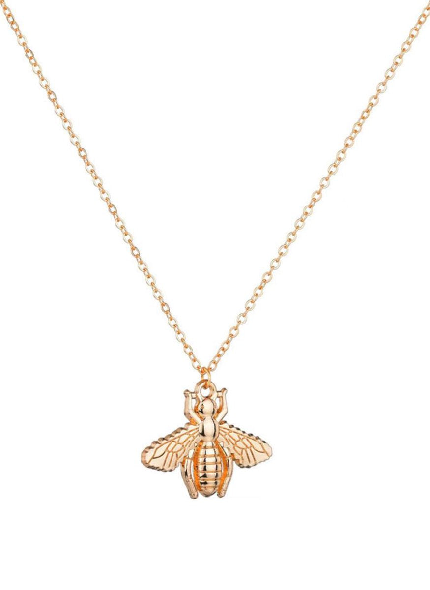 sieraden setje bij oorbellen en kettinkje, goud