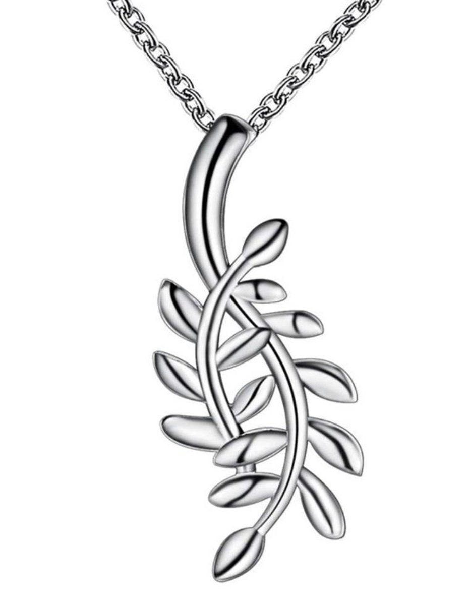 Natuur ketting dames 925 zilver