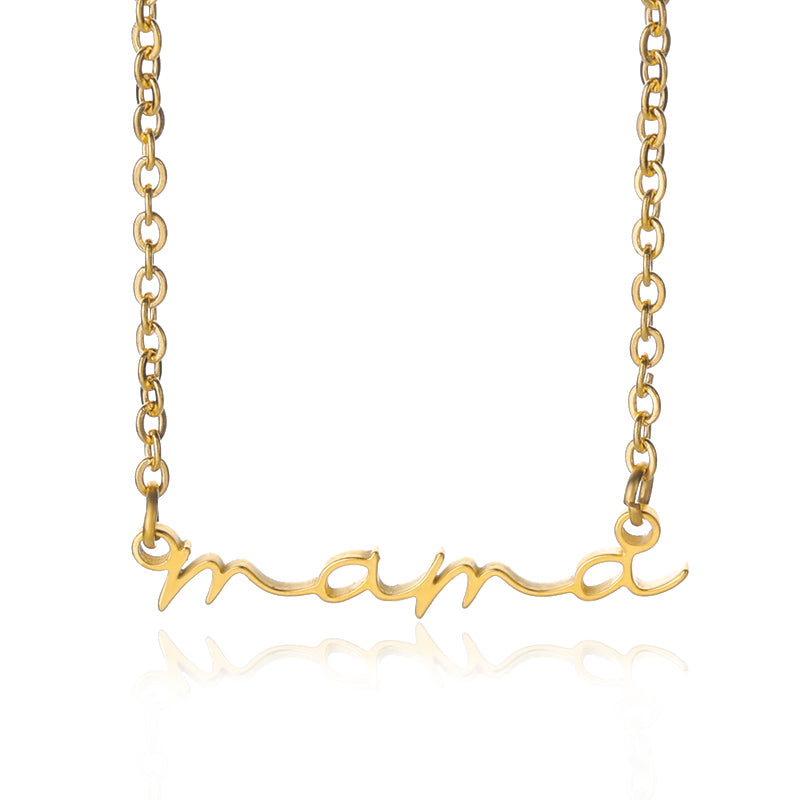 mama ketting, goud
