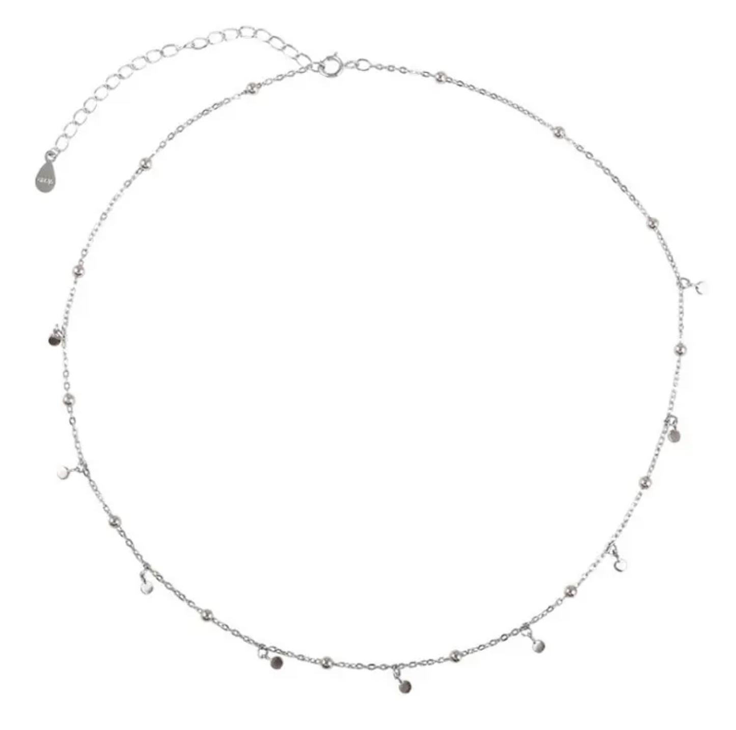 Minimalistische dames ketting - zilverkleurig - Liefs Jade