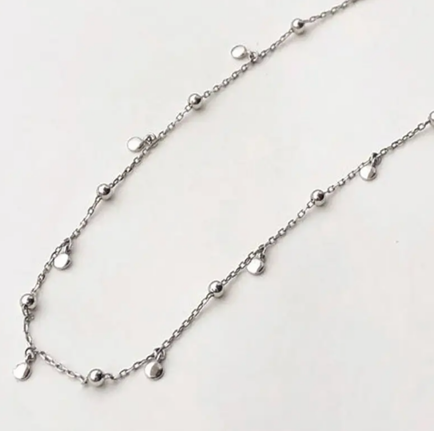 Minimalistische dames ketting - zilverkleurig - Liefs Jade