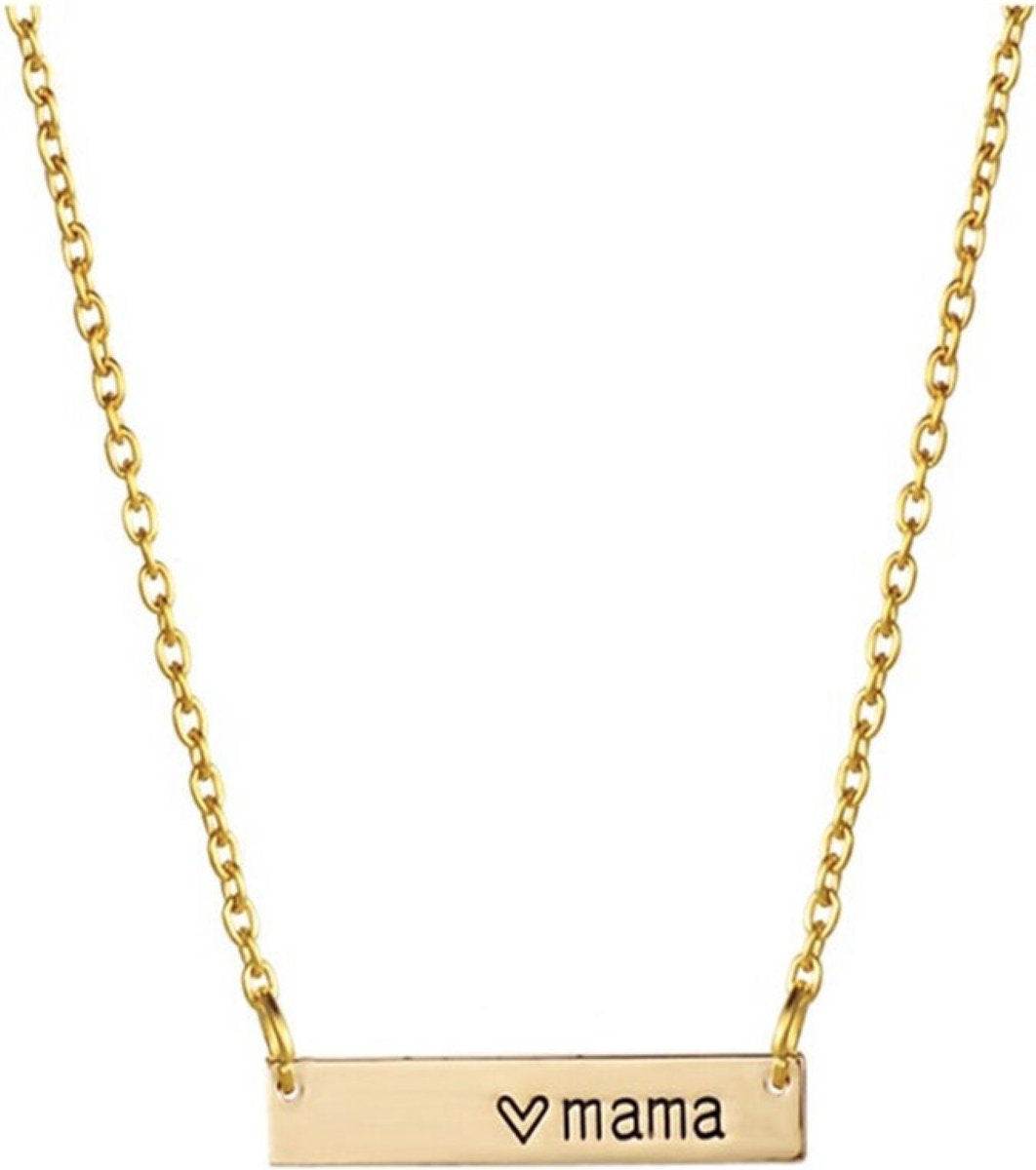 mama ketting bar, goud