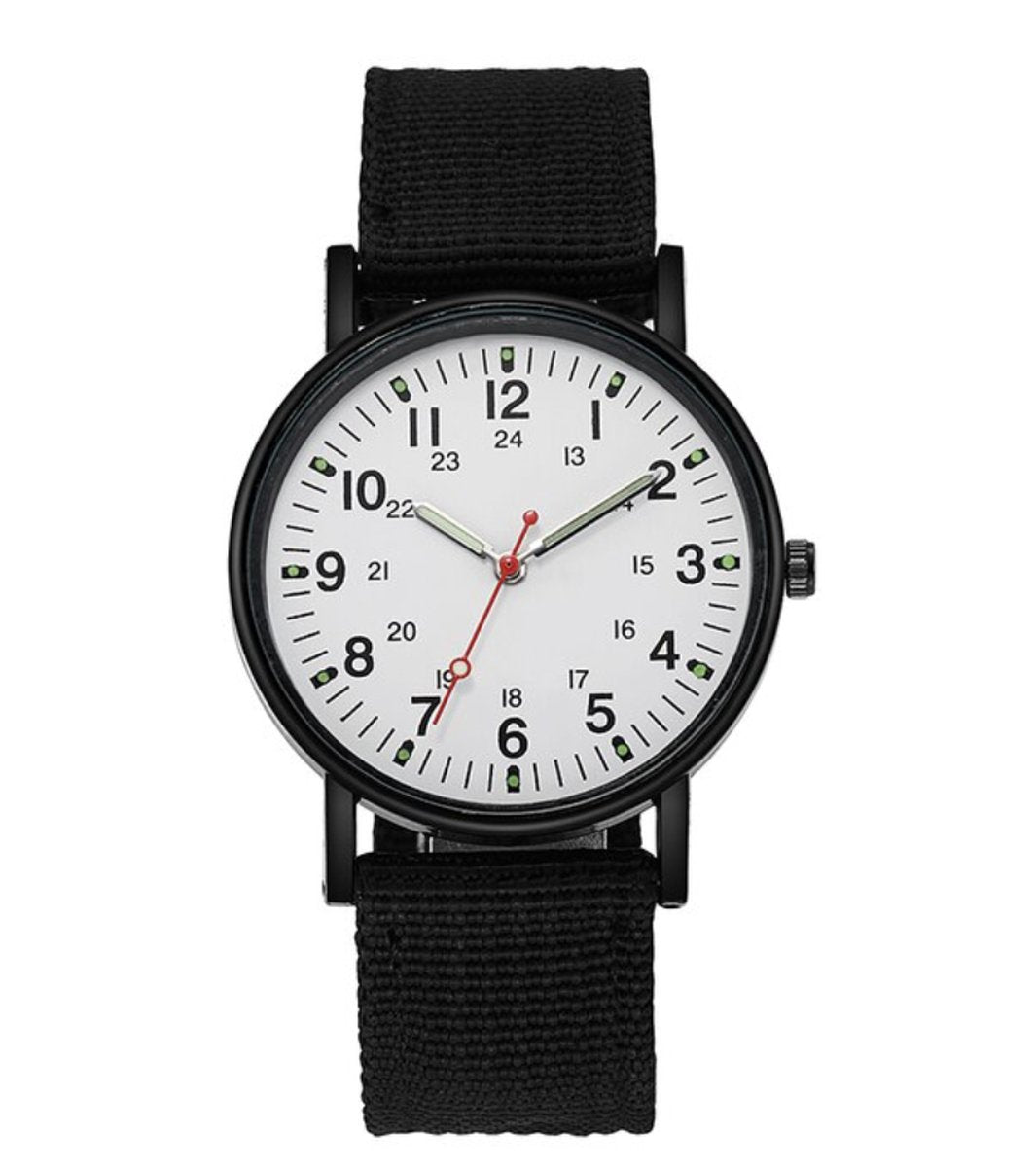 stoer heren horloge zwart