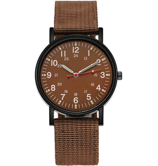 stoer heren horloge bruin