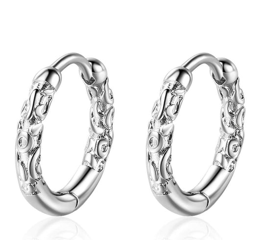 The Rose - zilveren dames oorringen 925 zilver plated - Liefs Jade