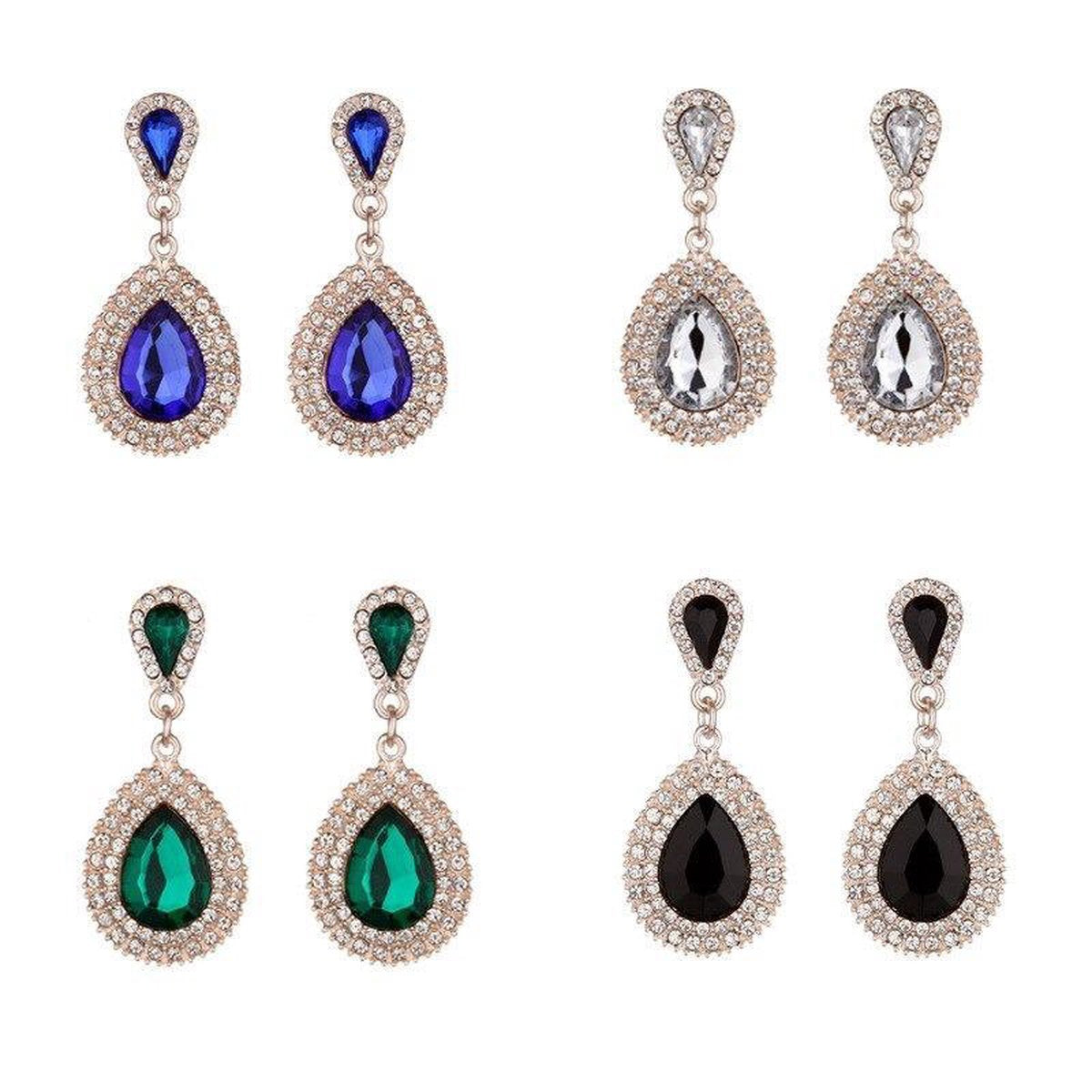 Elegante oorbellen dames goudkleurig