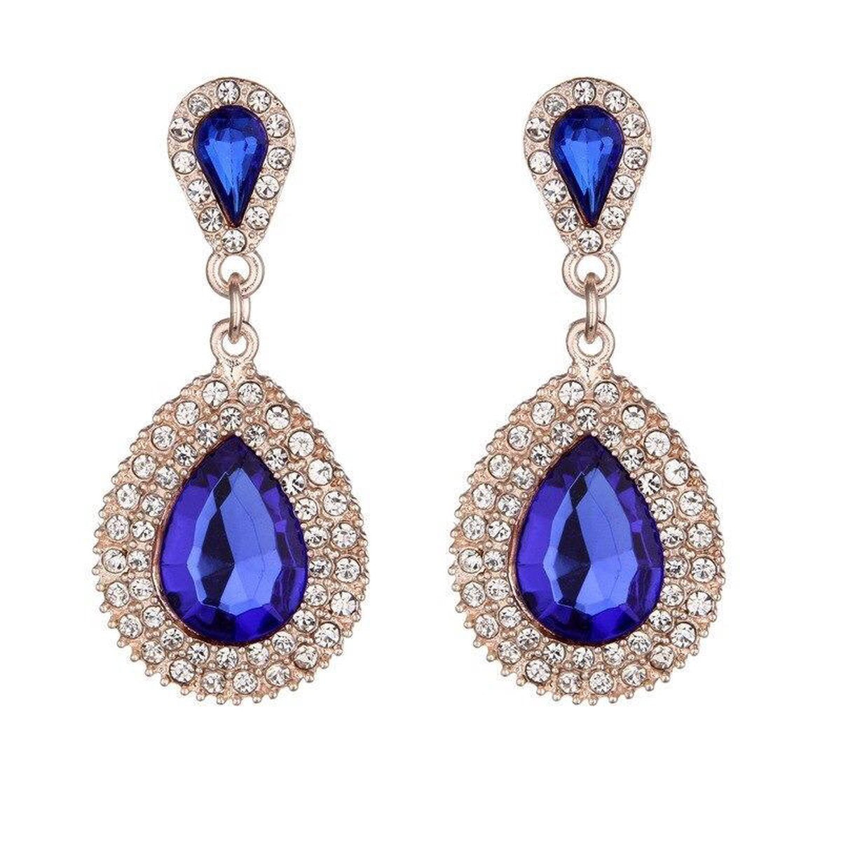 Elegante oorbellen dames goudkleurig